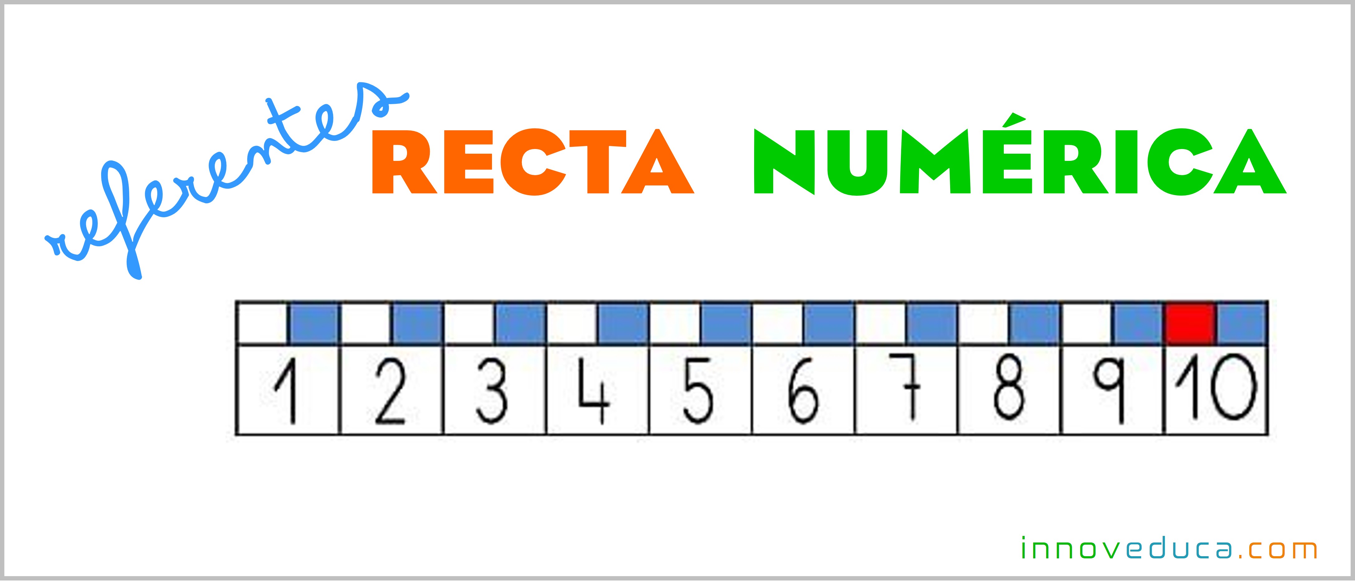 Mates – Recta Numérica – Referentes