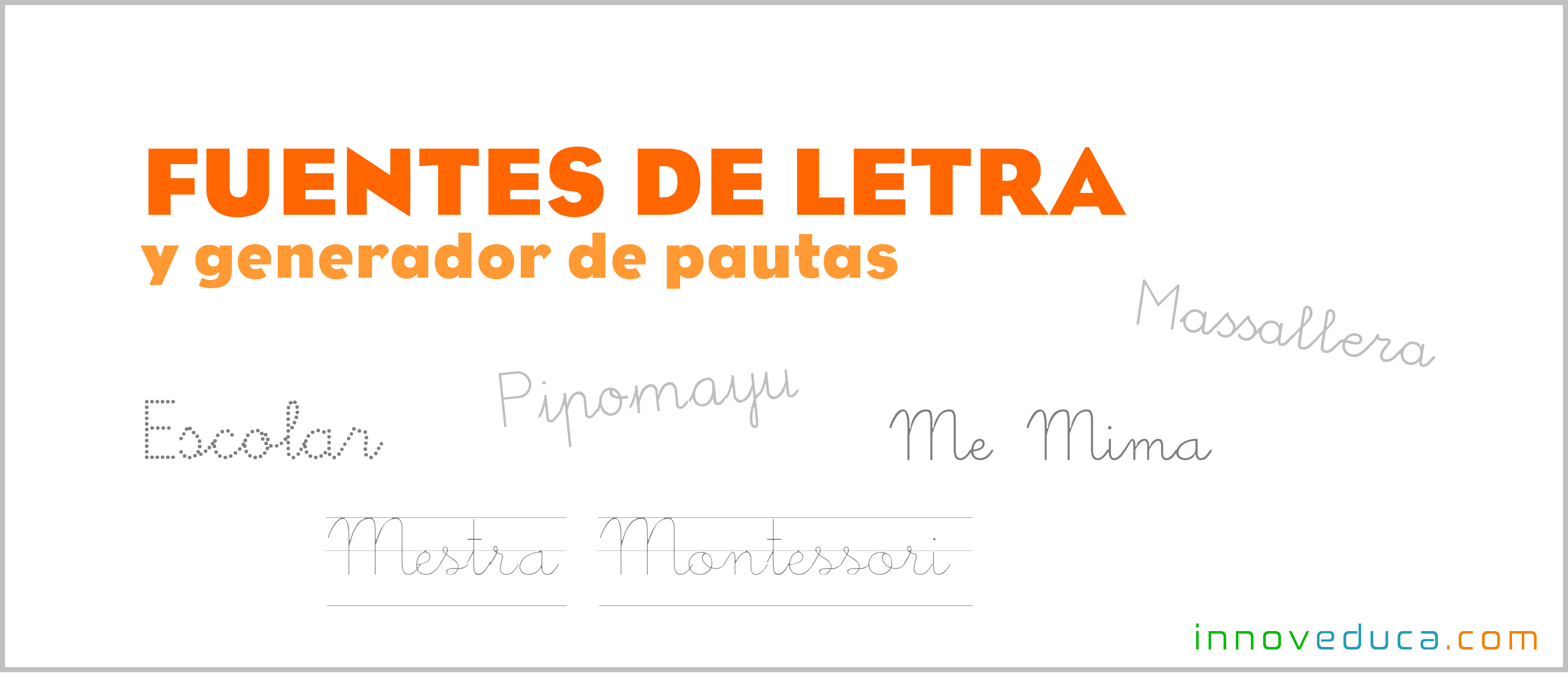 Fuentes de Letra